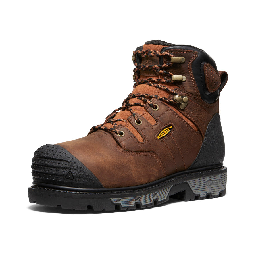 Mens Camden 6 Waterproof Boot INT MET Carbon Toe Leather BrownBlack