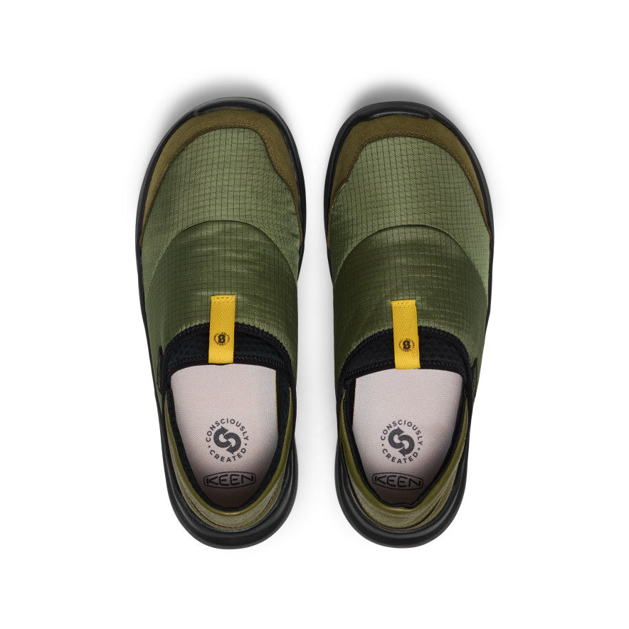 Mens Whyser Slip-On Bronze GreenBlack