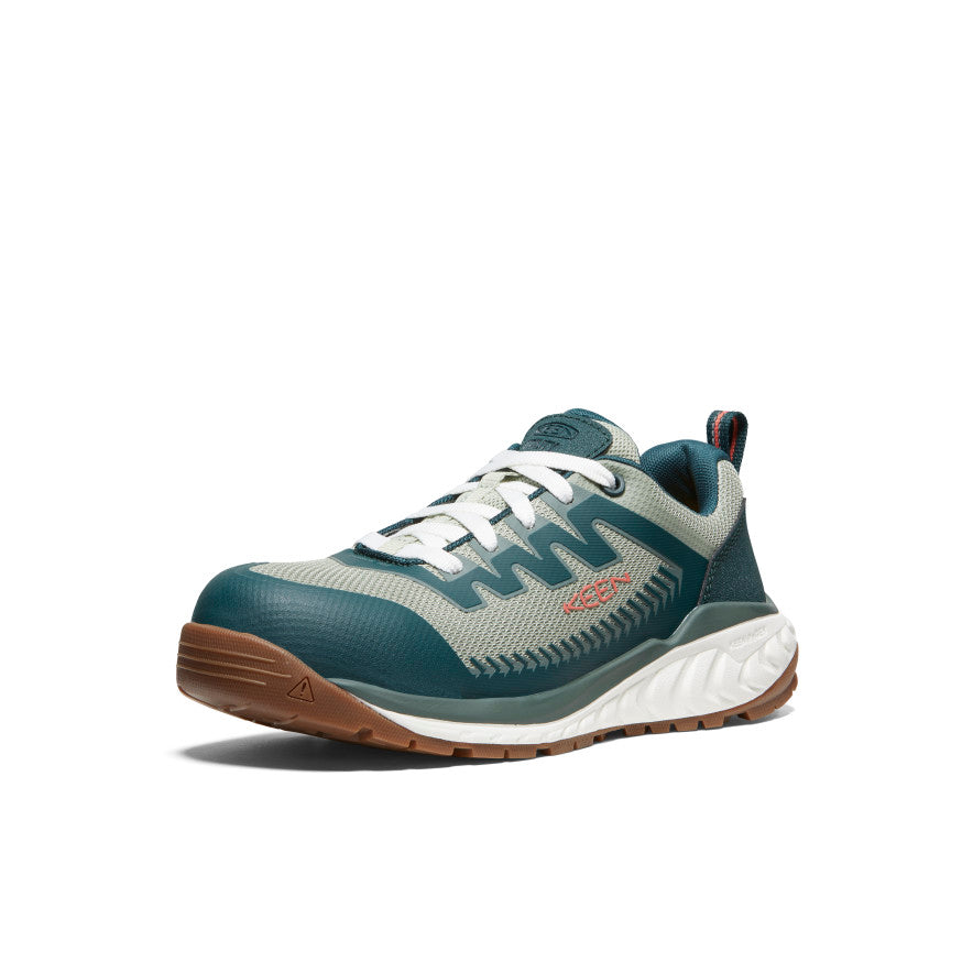 Womens Arvada Work Sneaker Carbon Toe Sea MossDesert Sage