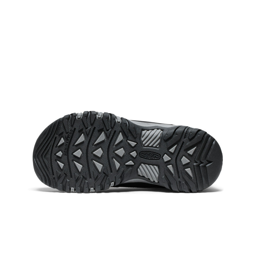 Big Kids Targhee IV Waterproof Hiking Shoe BlackSteel Grey
