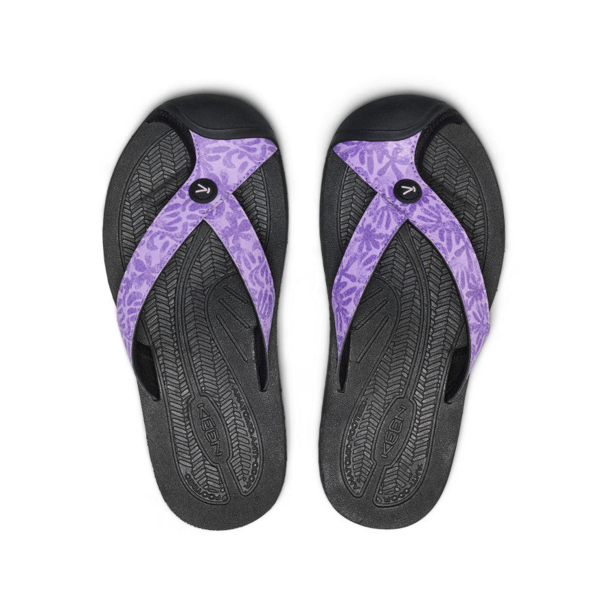 Womens Barbados Flip-Flop Orchid BloomBlack