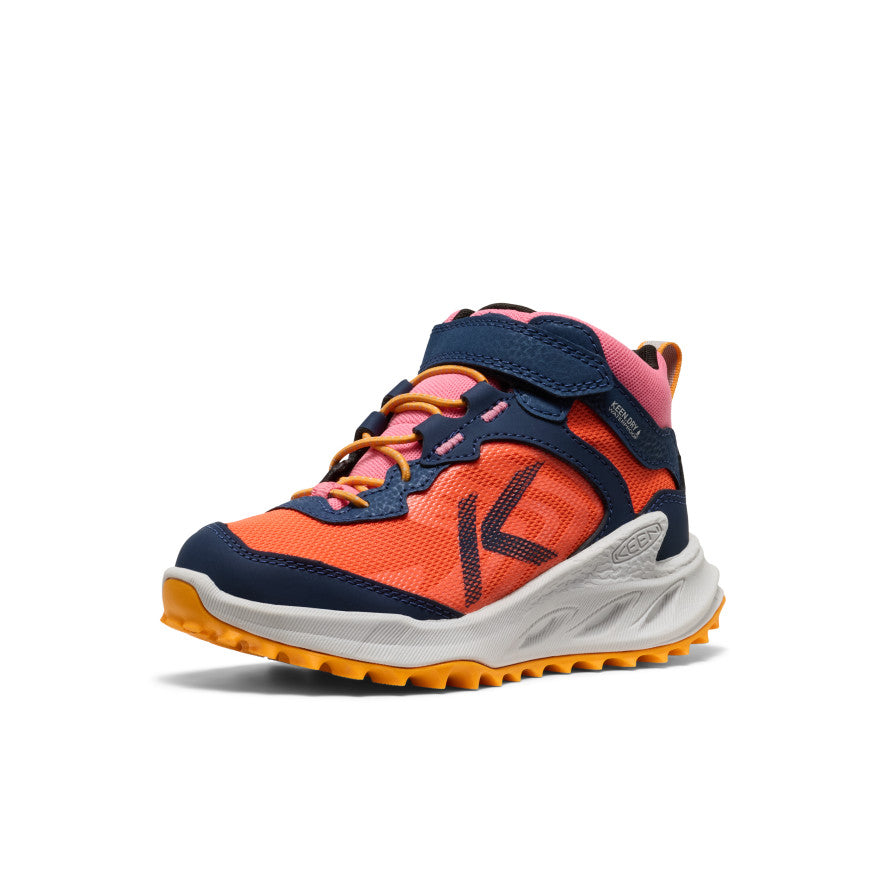 Little Kids Zionic Waterproof Hiker Naval AcademyNasturtium