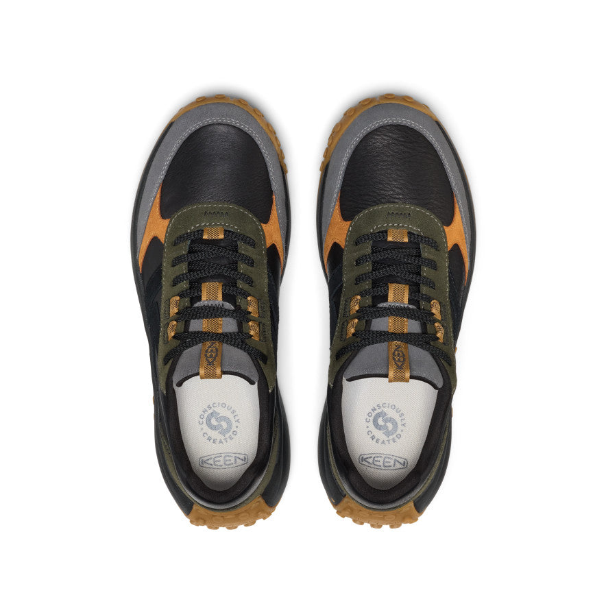 Mens KS86 Leather Sneaker Forest NightKeen Maple