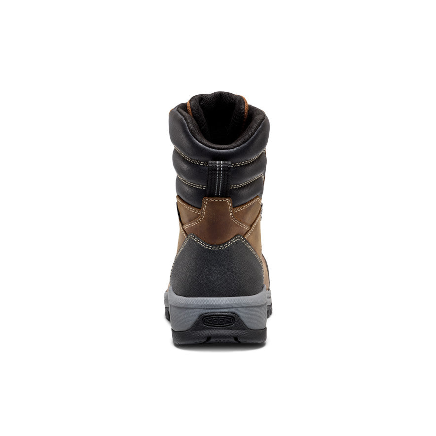 Mens Evanston 8 Waterproof Work Boot Carbon Toe BisonBlack