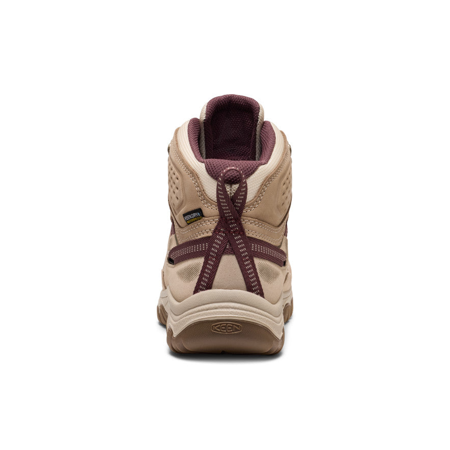 Womens Targhee IV Waterproof Hiking Boot Plaza TaupeHuckleberry