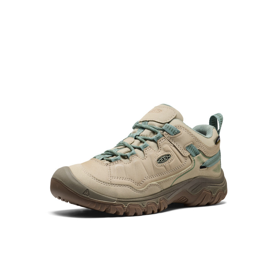Womens Targhee IV Waterproof Hiking Shoe Abbey StoneLily Pad