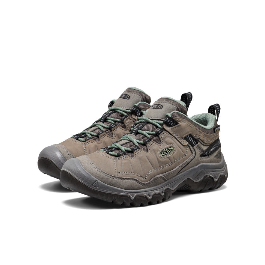 Womens Targhee IV Waterproof Hiking Shoe Steel GreyLily Pad