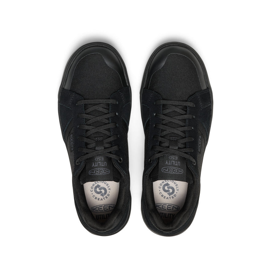 Mens Kenton ESD Work Shoe Soft Toe BlackBlack