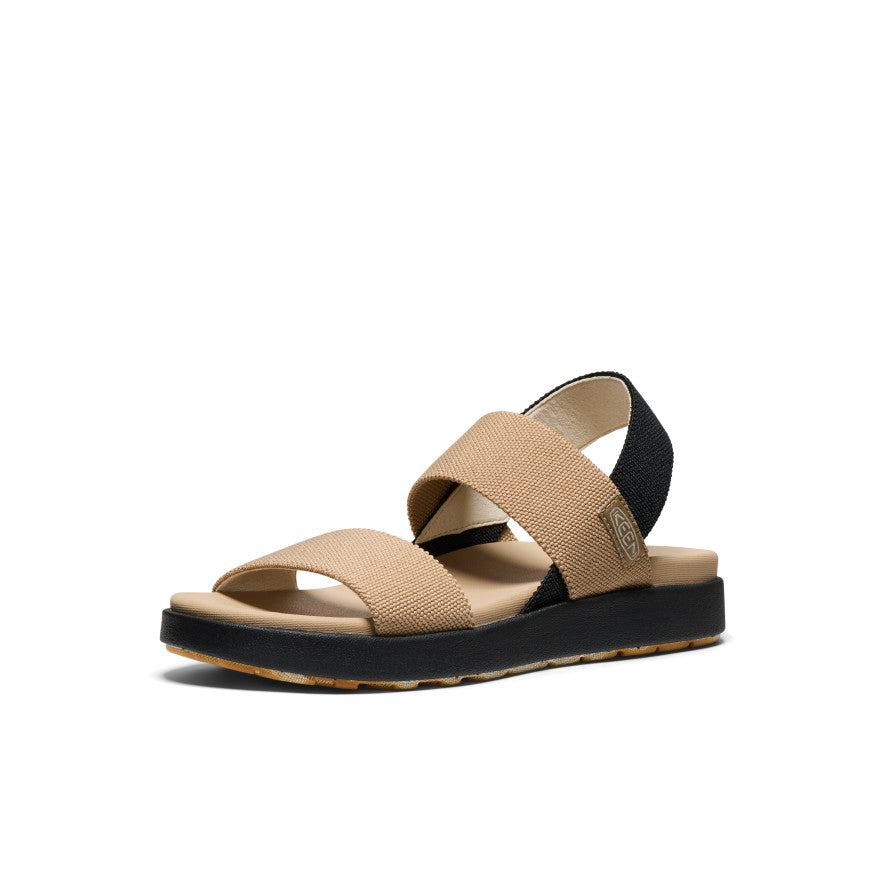 Womens Elle Backstrap Sandal CornstalkBlack