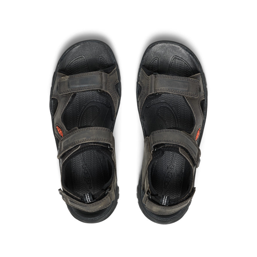 Mens Targhee III Open Toe Sandal GreyBlack
