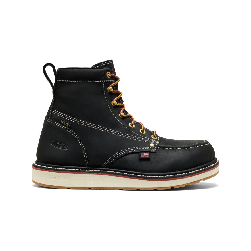 Mens Liberty 6 Waterproof Boot Carbon Toe BlackGum