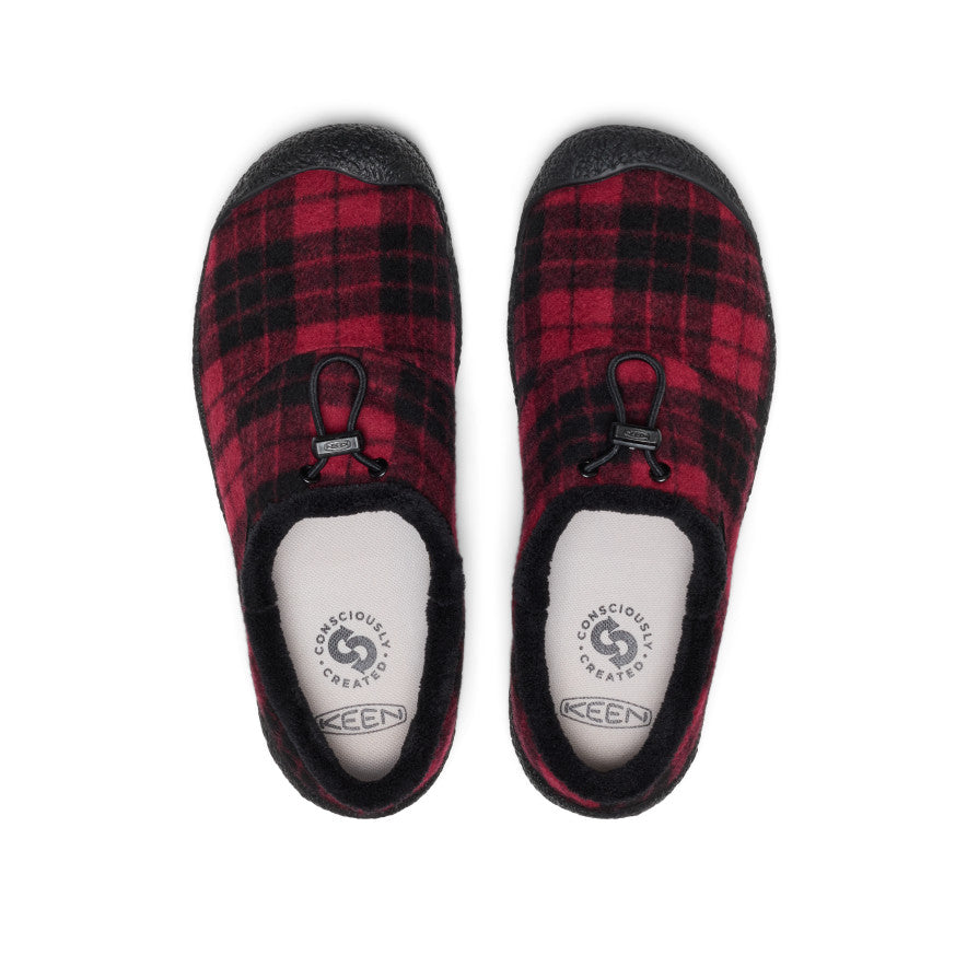 Womens Howser III Slide Frontier Flannel Red