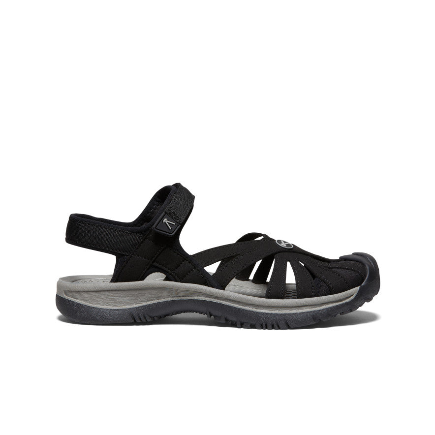 Womens Rose Sandal BlackNeutral Gray