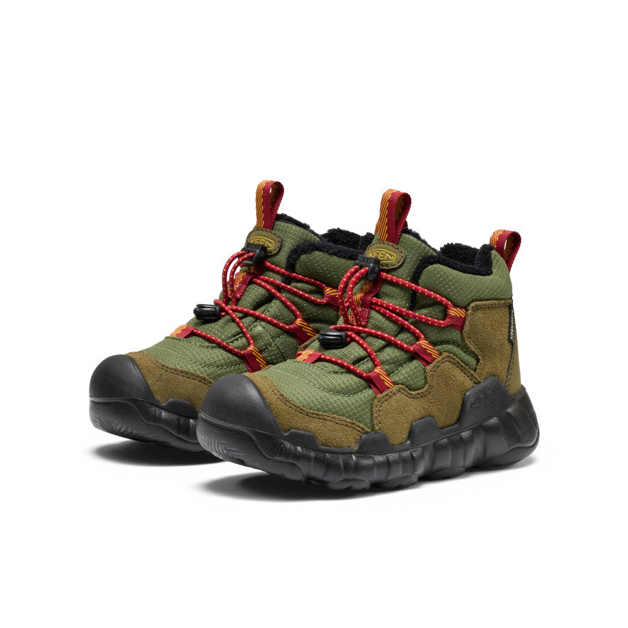 Little Kids Hypowser Waterproof Chukka Forest NightGarnet