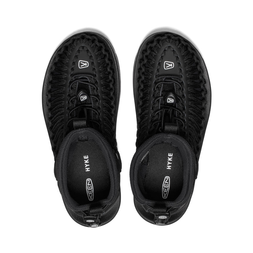 Womens UNEEK High Top x HYKE HYKE Black