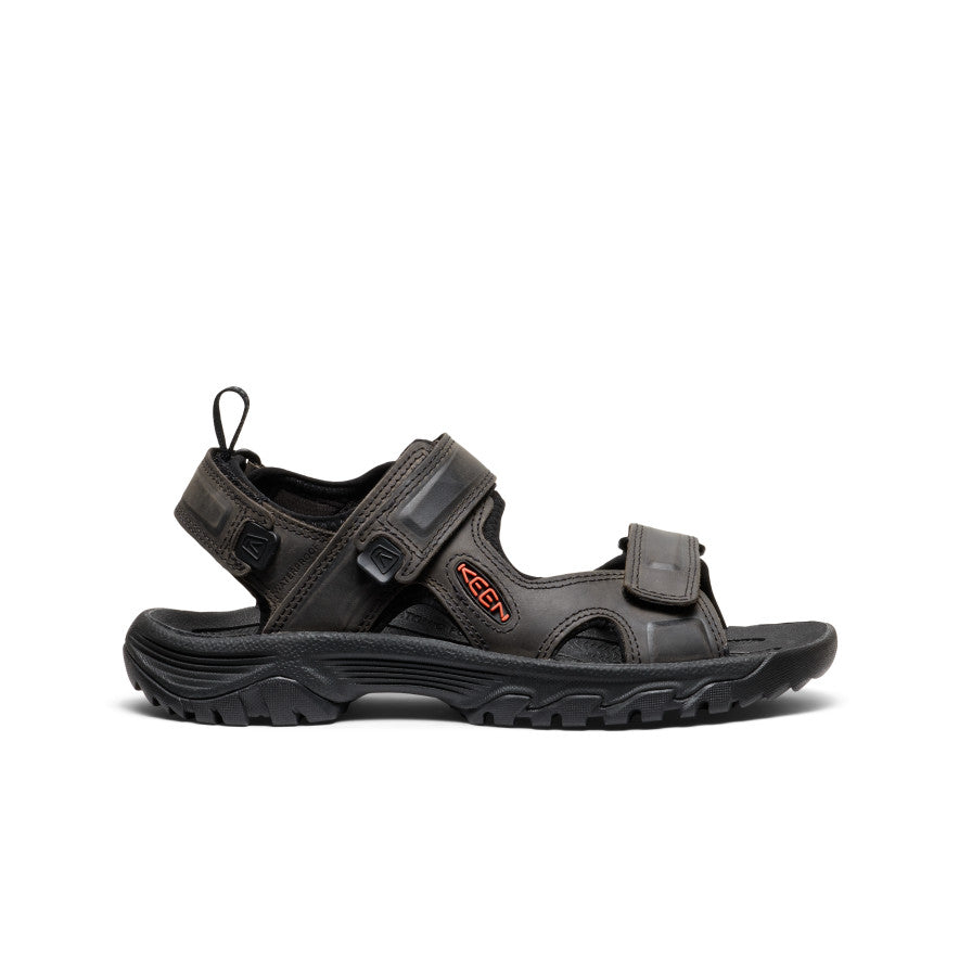 Mens Targhee III Open Toe Sandal GreyBlack