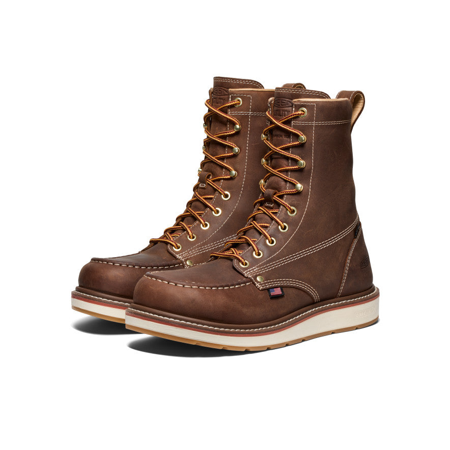 Mens Liberty 8 Waterproof Boot Carbon Toe ChestnutGum