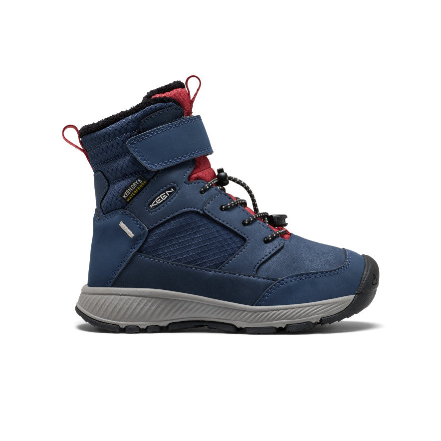 Little Kids Skua Waterproof Winter Boot Naval AcademyGarnet