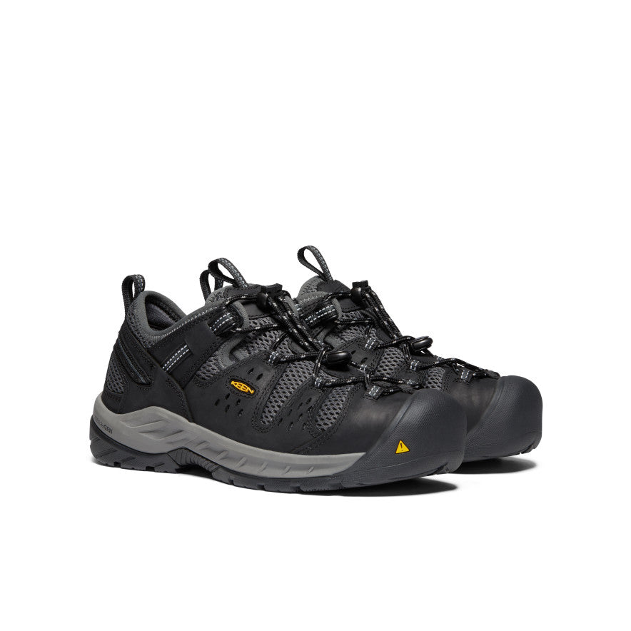 Mens Atlanta Cool II Steel Toe BlackDark Shadow