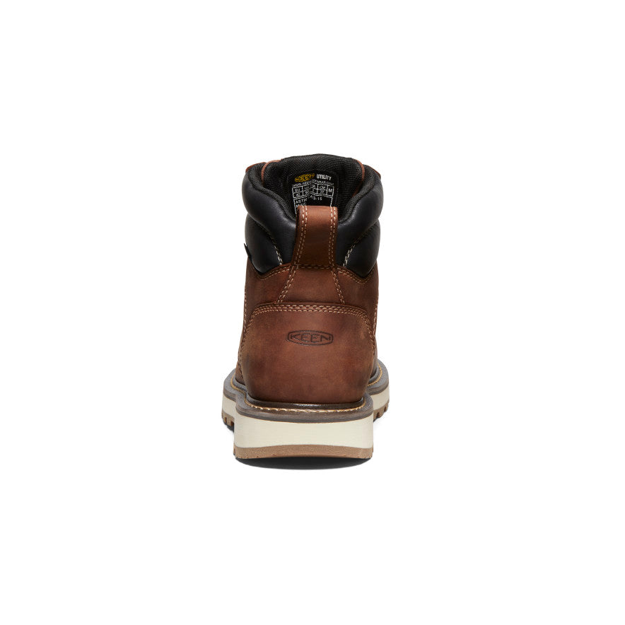 Mens Cincinnati 6 Waterproof 90 Heel Boot Carbon Toe Tuscan RedSandshell