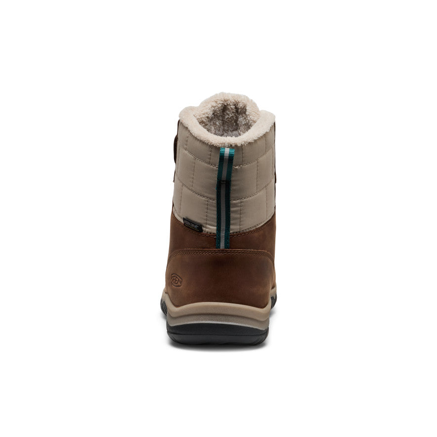 Big Kids Kanibou Waterproof Winter Boot Dark EarthRoasted Pecan