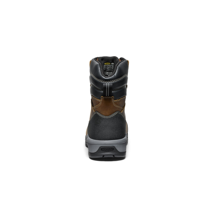 Mens Evanston 8 Insulated Waterproof Boot Soft Toe BisonBlack