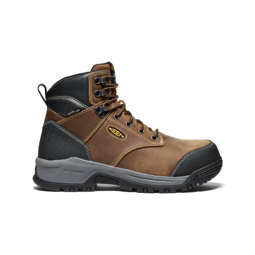 Mens Evanston 6 Waterproof Boot INT MET Carbon Toe BisonBlack