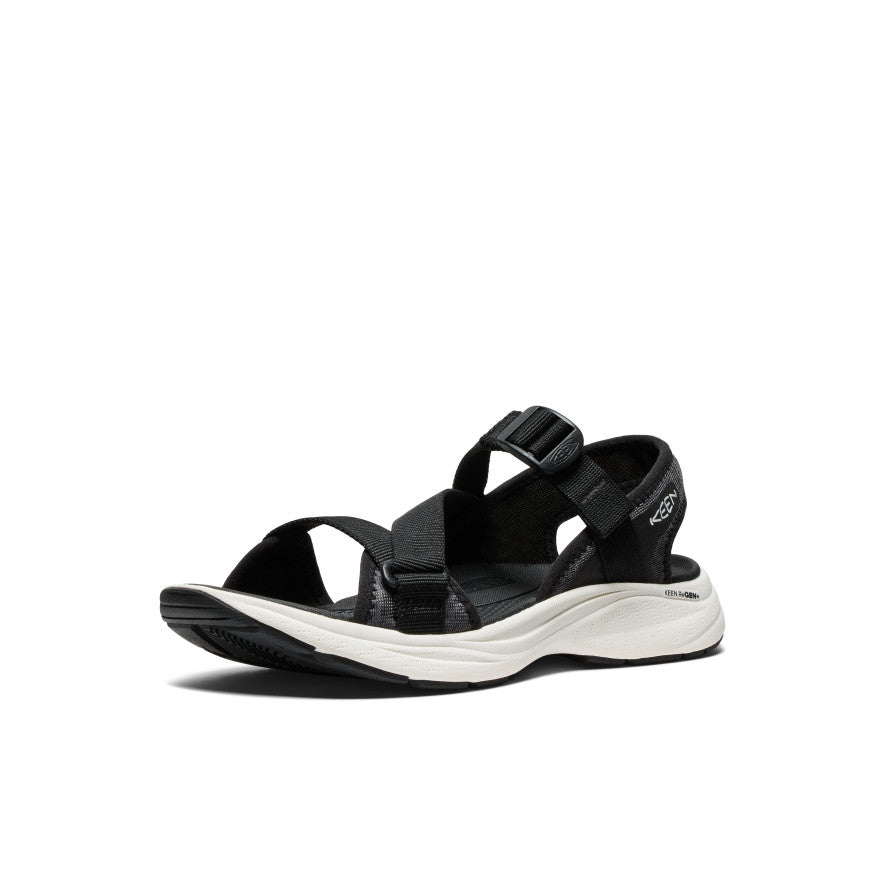 Womens Leiki Open-Toe Sandal BlackStar White