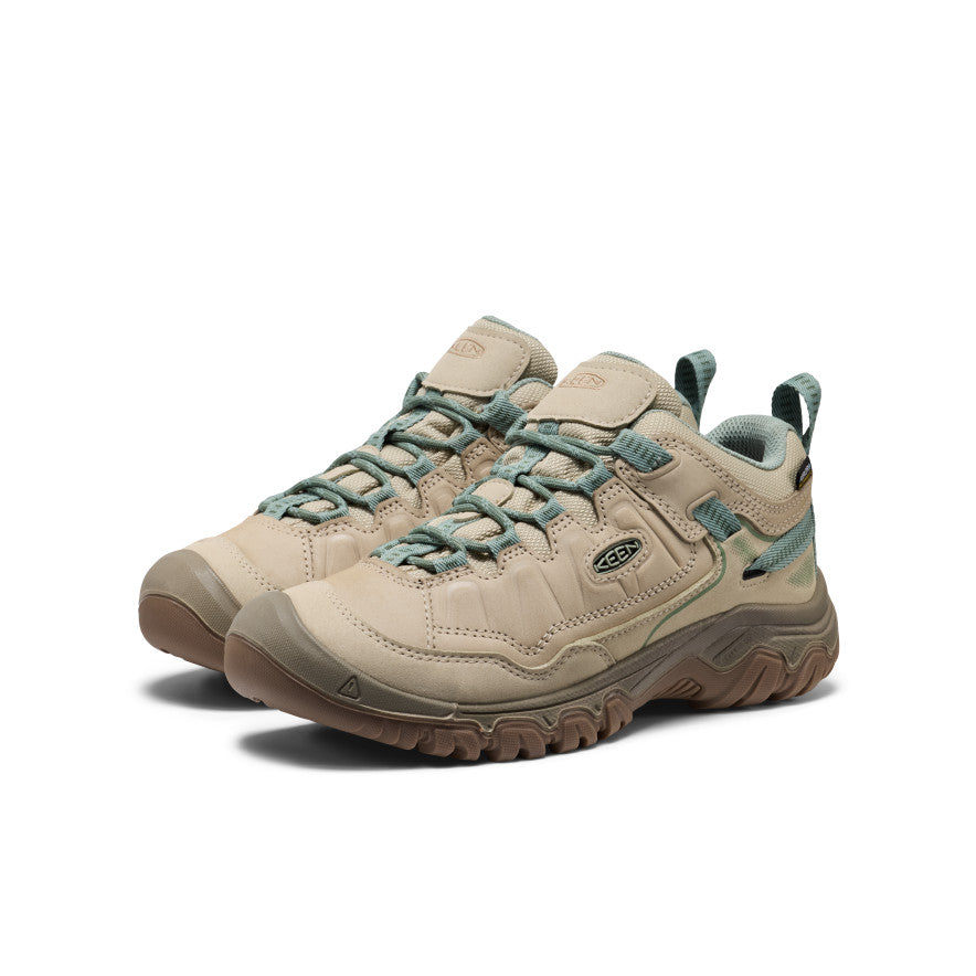 Womens Targhee IV Waterproof Hiking Shoe Abbey StoneLily Pad