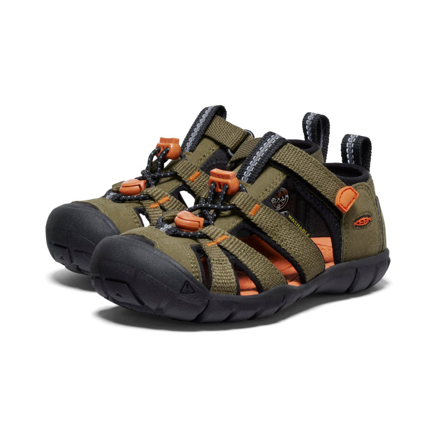 Little Kids Seacamp II CNX Dark OliveGold Flame