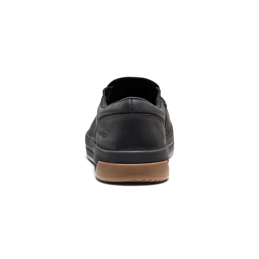 Mens Gibson Slip-On Work Shoe Carbon Toe BlackGum