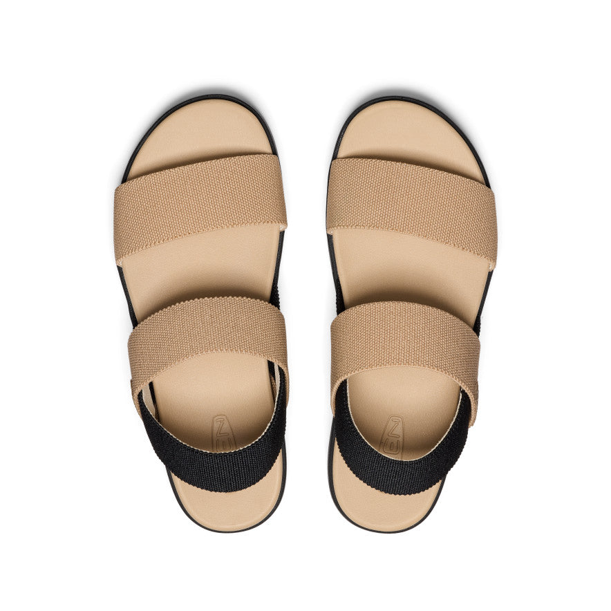 Womens Elle Backstrap Sandal CornstalkBlack