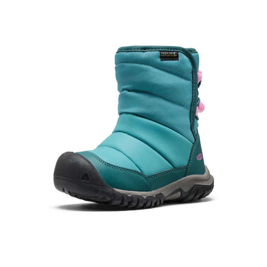 Little Kids Puffrider Waterproof Winter Boot Brittany BlueCashmere Rose