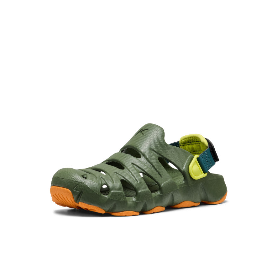 Big Kids HyperFLT Clog Bronze GreenOrange Peel