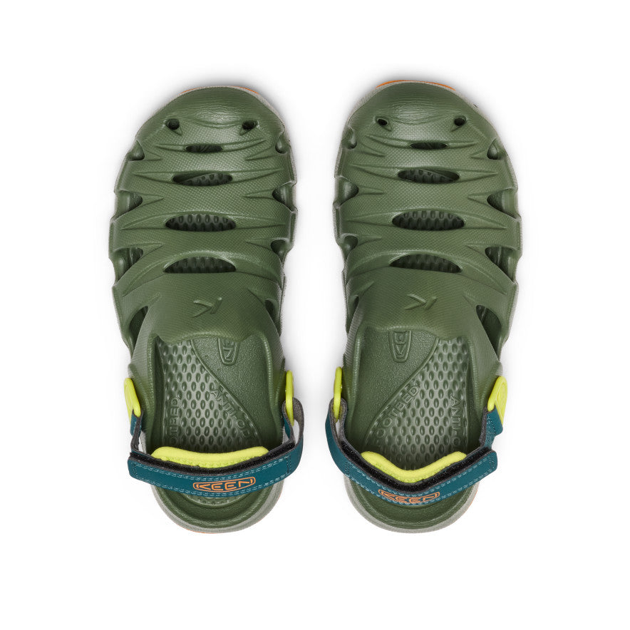 Big Kids HyperFLT Clog Bronze GreenOrange Peel