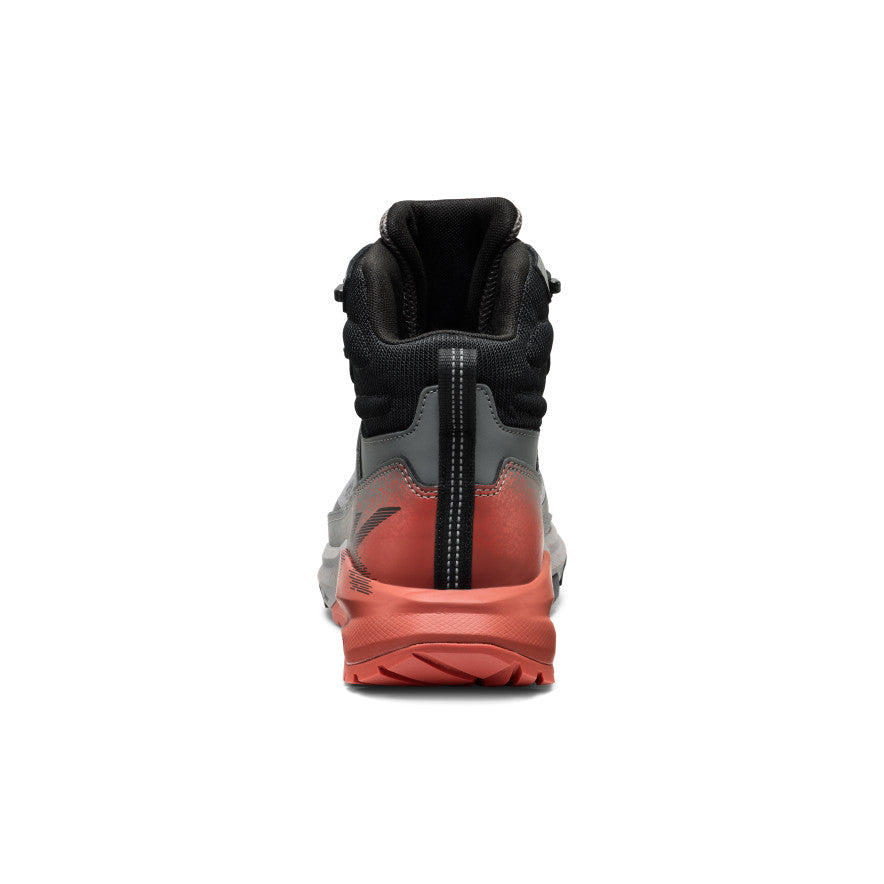 Mens Targhee Blur Waterproof Work Boot Carbon Toe Steel GreyBlack